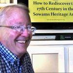 Dr. Weed presents the Sowams Heritage Area to residents of North Farm in Bristol, RI