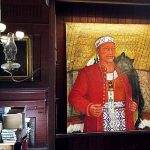 New Massasoit painting now on display at the George Hail Library in Warren