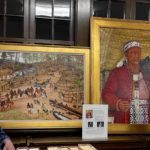 Sowams paintings now on display at the Blanding Library in Rehoboth