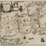 John Seller's 1675 Mapp of New England described